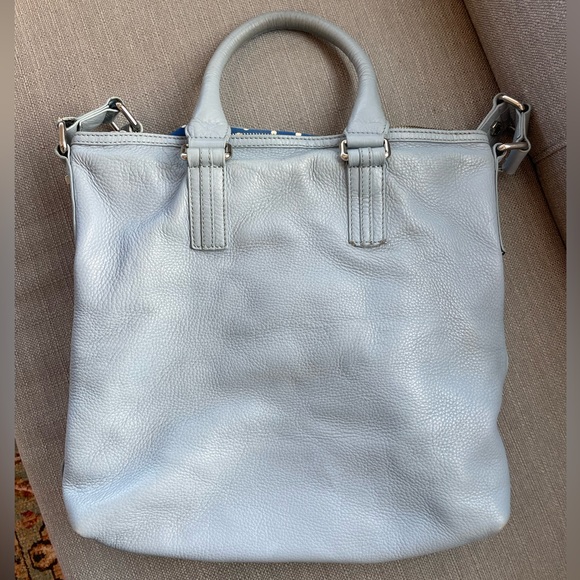 Marc by Marc Jacobs Blue Hobo Crossbody Bag 100% Cow Leather - Picture 4 of 16